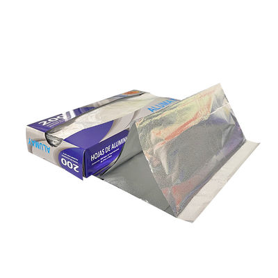 500 hojas de papel de aluminio 5x10.75 pulgadas de papel de aluminio para el cabello de color de la cocina personalizada