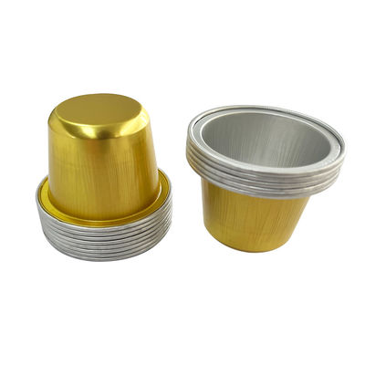 Accesorios de embalaje de alimentos Cápsula de papel de aluminio vacío para café Nespresso