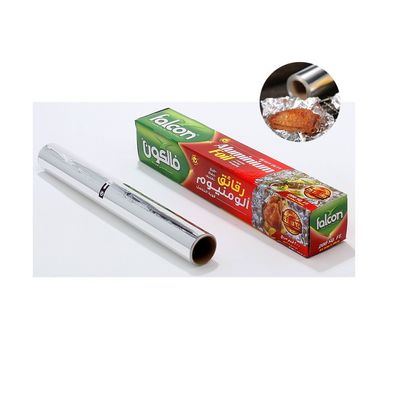 Rollo de papel de aluminio de longitud personalizada de temperatura suave para envolver alimentos