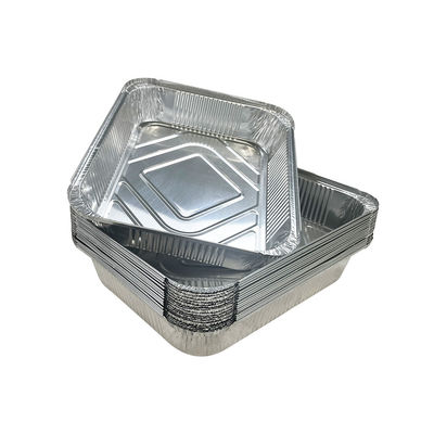Contenedor de alimentos de aluminio reciclable de papel ovalado de tostador para pavo Necesidades de tostado