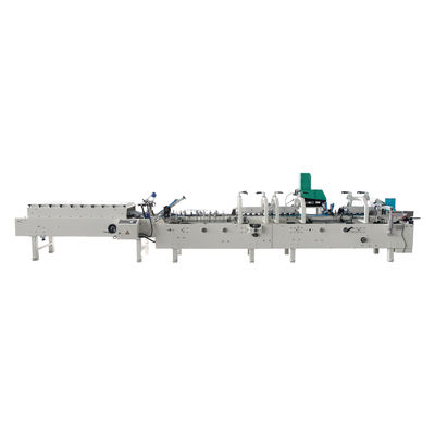 Máquina de pegado automática de caja de papel plegable para el embalaje de cajas Max. ancho operable 350 mm
