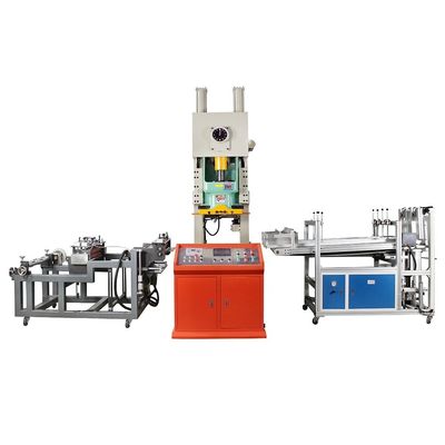 Máquina de fabricación automática de contenedores de papel de aluminio para el tipo de embalaje de estuche
