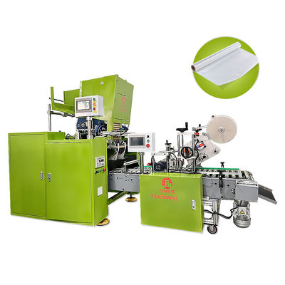Máquina de corte de papel de aluminio de 4 ejes con función de rebobinado automático