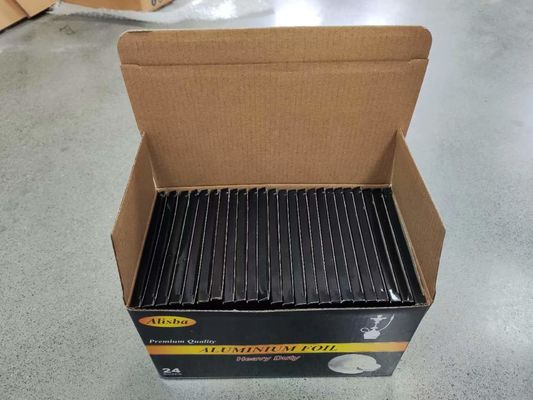 espesor personalizado 8011 de aleación de aluminio Shisha papel de papel o hoja para el uso de narguilé