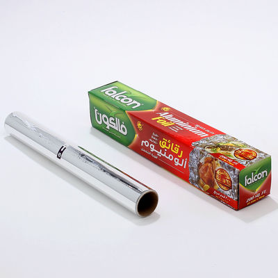 Rollo de papel de papel de aluminio para uso doméstico de papel de hoja de aluminio compuesto para envases de cocina y barbacoa