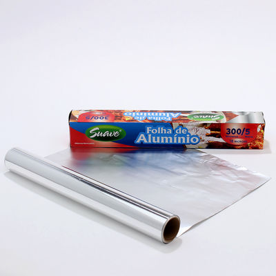 Grado alimenticio 8011 Rollos de papel de aluminio de aleación para uso doméstico y de restauración