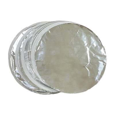 Hoja de papel Shisha de aluminio redondo cuadrado con agujero para la longitud de narguilé personalizada