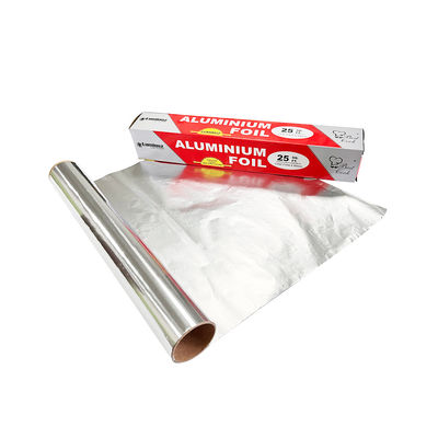 Papel de aluminio para el hogar de uso pesado de cocina con grado 8011 para alimentos y longitud personalizada