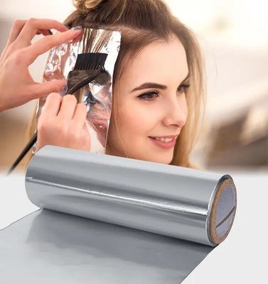 Largura de rollo personalizada de peluquería de aluminio de papel pop up hojas para el peinado de salón