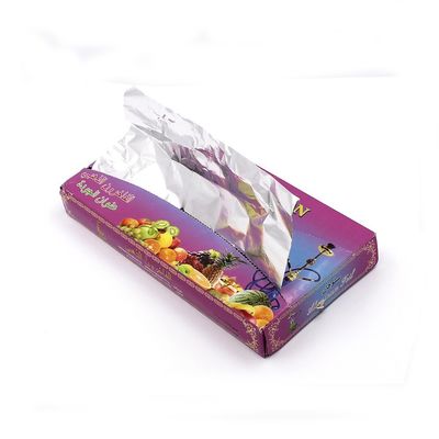 8011 aleación de papel de aluminio para el cabello de color de aluminio de peluquería de papel de aluminio hojas de cocina salón