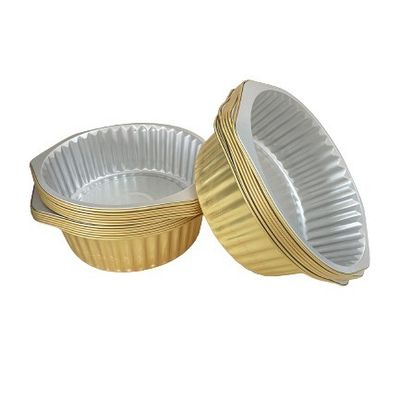 Contenedor de papel de aluminio de microondas desechable para aviones