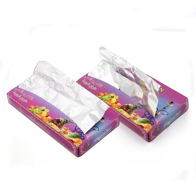 8011 Capilarías de aleación de pelo hojas emergentes con longitud personalizada y color en relieve