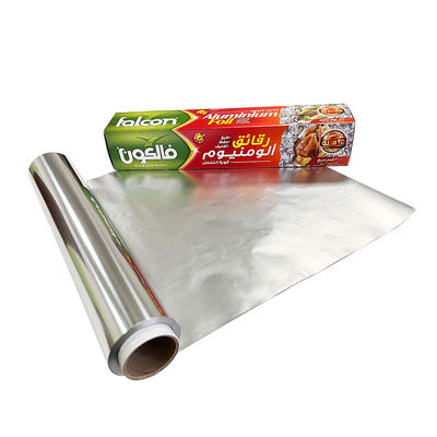 8011 Papel de papel de horneado de calidad alimentaria de forma suave y fácil para envases de cocina de longitud personalizada