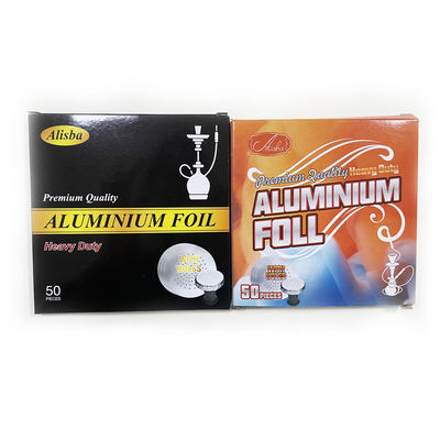 Hookah desechable de aluminio con tratamiento de logotipo personalizado
