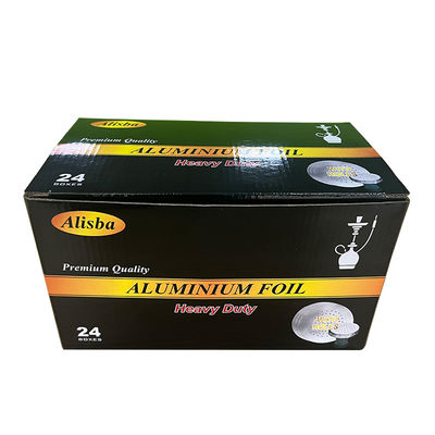 Ancho personalizado de aluminio de hoja de aluminio de temperatura suave para accesorios de Shisha Hookah