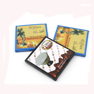 Ancho personalizado de aluminio de hoja de aluminio de temperatura suave para accesorios de Shisha Hookah