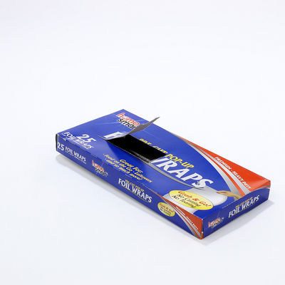 Hoja de papel desechable de papel de aluminio personalizado para envases de alimentos y barbacoas domésticas