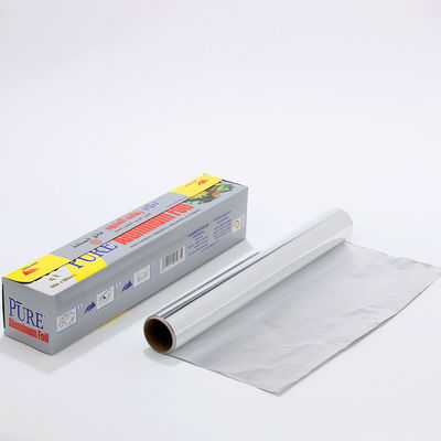 8011 Rollo de papel de envoltura de papel de aluminio de aleación para uso doméstico con ancho personalizado
