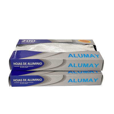 500 hojas de papel de aluminio 5x10.75 pulgadas de papel de aluminio para el cabello de color de la cocina personalizada