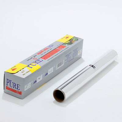 8011 Rollo de papel de envoltura de papel de aluminio de aleación para uso doméstico con ancho personalizado