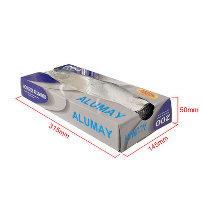 500 hojas de papel de aluminio 5x10.75 pulgadas de papel de aluminio para el cabello de color de la cocina personalizada