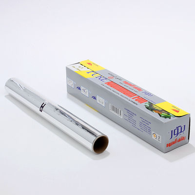 8011 Rollo de papel de envoltura de papel de aluminio de aleación para uso doméstico con ancho personalizado