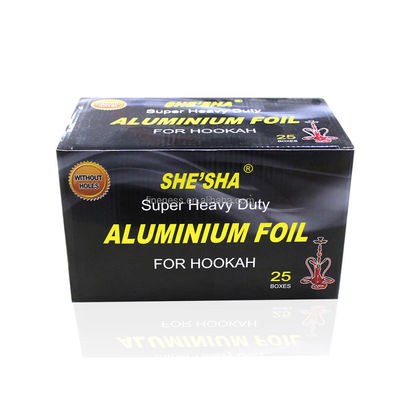Hookah Pre-Poked Shisha Precut Hookah Foil 360 para fumar Hookah con papel de aluminio