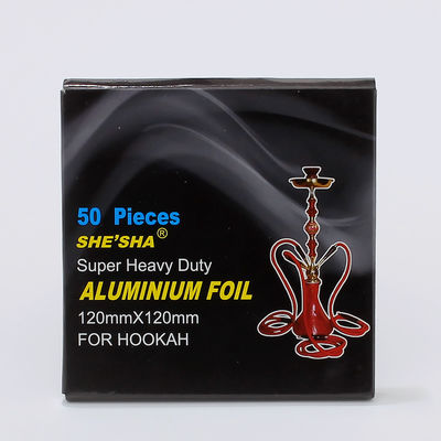 Hookah Pre-Poked Shisha Precut Hookah Foil 360 para fumar Hookah con papel de aluminio