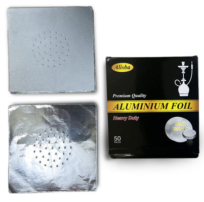Papel de aluminio de hoja de aluminio con agujeros