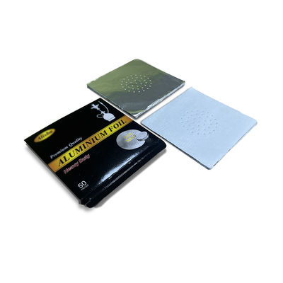 Papel de aluminio de hoja de aluminio con agujeros