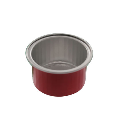 Contenedor de papel de aluminio dorado conveniente para las cajas de bandejas de pasteles para llevar y aviones