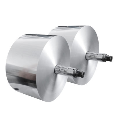 Suministro 8011 Rollo de papel de aluminio Jumbo 11 12 13 15 Micron 30cm 45cm para embalaje de alimentos