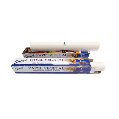 Papel de horneado desechable de pulpa de madera para freidora de aire caliente Papel de silicio resistente al calor