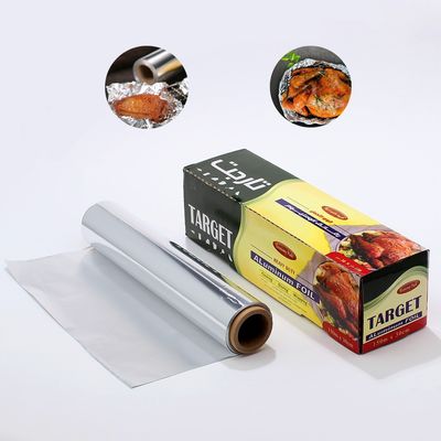 Personalizar longitud de papel de aluminio de grado alimenticio para envolturas de cocina y horneado