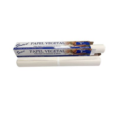 Papel de cocina de silicona blanco con pulpa química y durabilidad