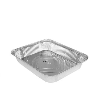 Contenedor de papel de aluminio higiénico conveniente para el embalaje de alimentos para mascotas con resistencia al calor
