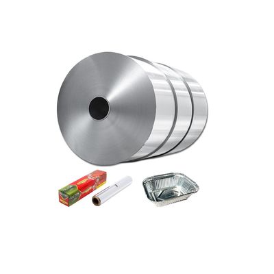 Temperatura suave 1235 8011 8079 Alimentos de papel de papel de aluminio para la cocina