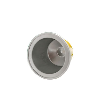 Cápsula de café de papel de aluminio con tapa amigable con el medio ambiente y conveniente para los alimentos