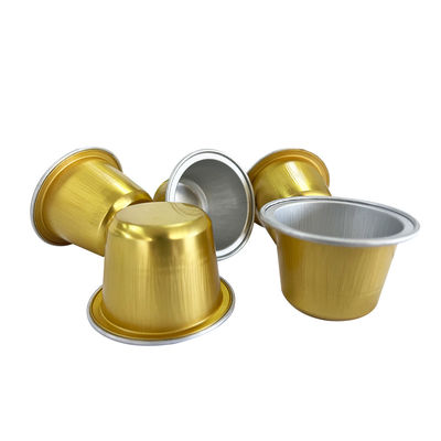 Accesorios de embalaje de alimentos Cápsula de papel de aluminio vacío para café Nespresso