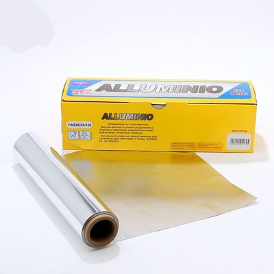 Envases de papel de aluminio laminado de plata para la cocina