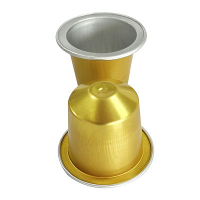 Contenedor de polvos de café de papel de aluminio ecológico para el proceso de moldeo de celulosa Tipo