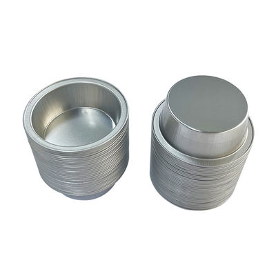 Proceso de moldeo de pulpa Tazas desechables para postres Tazas de horneado de aluminio para postres dorados