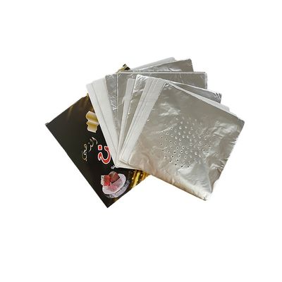 Hojas de aluminio Shisha de 15 micrones para papel de narguilé 8011