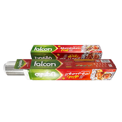 60.8m de plata 200 pies cuadrados de cocina papel de aluminio Jumbo rollos de papel para el restaurante de catering