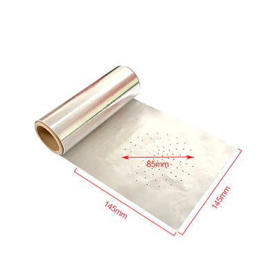 8011 Aleación suave con temperatura perforada Shisha Hookah Rollo de papel de aluminio para el tratamiento del cabello