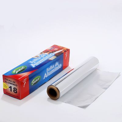 150m de trabajo pesado 30cm 45cm papel papel de aluminio en rollos longitud personalizada para hornear