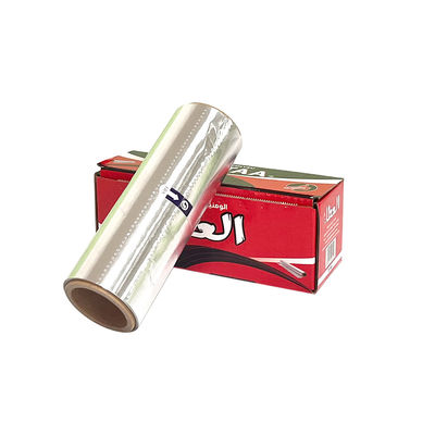Logotipo personalizado aceptado 8011 Shisha papel de aluminio rollo con agujero y línea de corte
