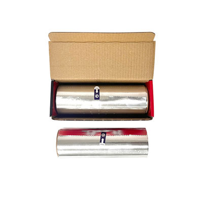 Rollo de Shisha de papel de aluminio de plata de temperatura suave con línea de corte y agujeros 145mm * 145mm