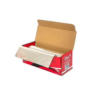 Rollo de Shisha de papel de aluminio de plata de temperatura suave con línea de corte y agujeros 145mm * 145mm