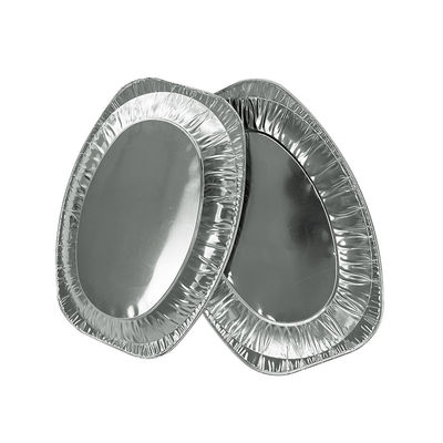 Embalaje de alimentos para mascotas bandeja desechable de papel de aluminio con ventaja ecológica